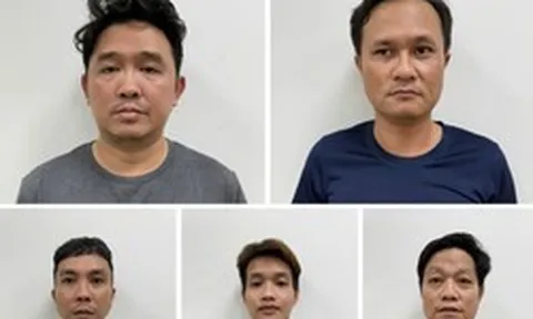 Công an điều tra tổng số tiền giao dịch 45 tỷ đồng: 5 người đàn ông bị bắt giữ