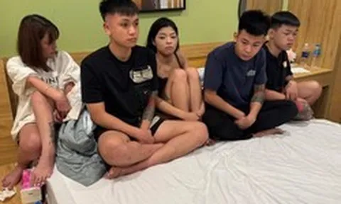 Kiểm tra chung cư cao cấp, Công an bắt giữ Đỗ Thị Yến Nhi cùng 3 đối tượng: Phạm Đức Hiếu SN 2009 vừa xuất hiện đã bị khống chế