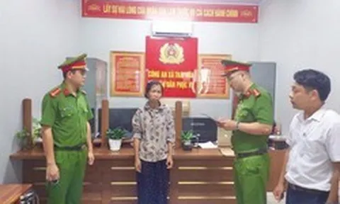Bắt tạm giam Nguyễn Thị Hòa SN 1984