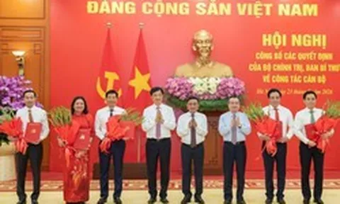 4 Ủy viên Trung ương Đảng và Chủ tịch HĐND tỉnh An Giang nhận nhiệm vụ mới
