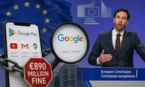 EU phạt thêm Google gần 1 tỉ USD vì ưu tiên 'sản phẩm nhà trồng' trên Google Play và công cụ tìm kiếm