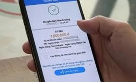 Phong tỏa tài khoản ngân hàng nếu nhận tiền và chuyển tiền có nội dung sau