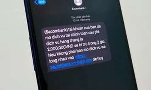 Ngân hàng phát cảnh báo tới toàn bộ khách hàng nhận được tin nhắn SMS có nội dung này