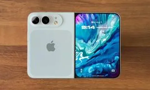 iPhone gập đầu tiên lộ diện với 2 màu sắc