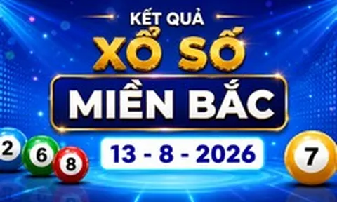 XSMB 13/8 - Xổ số miền Bắc hôm nay ngày 13/8/2026