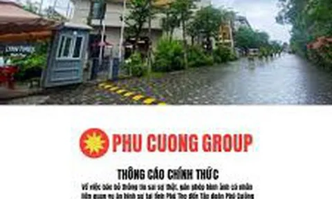 Tập đoàn Phú Cường lên tiếng bị gán ghép liên quan vụ án hiếp dâm ở Phú Thọ