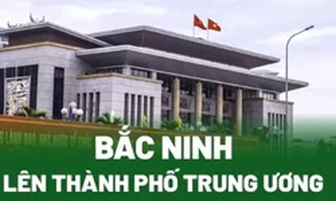 Bắc Ninh lên thành phố trực thuộc Trung ương