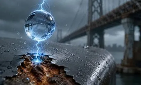 Bí mật ma quái từ giọt nước mưa mang nguồn điện nghìn volt phá hủy các công trình kim loại đắt giá