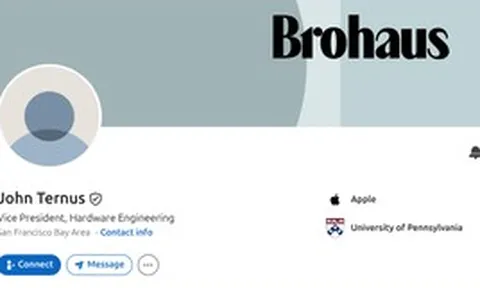 Lướt qua tài khoản LinkedIn "ít dòng" của tân CEO Apple, không ai nghĩ đây là một người đàn ông thành công