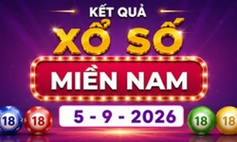 XSMN 5/9 - Kết quả xổ số miền Nam hôm nay 5/9/2026