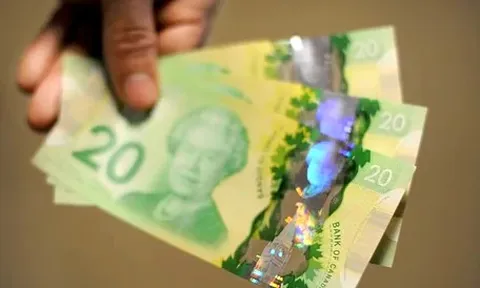 Tờ 20 đô Canada mới dùng công nghệ bảo mật chưa từng có, dải màu tím bí ẩn