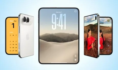 Công bố iPhone Duo: Điện thoại gập đầu tiên của Apple, giá chạm 2.000 USD