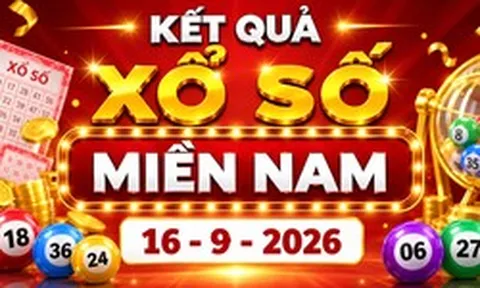 XSMN 16/9 - Kết quả XSMN ngày 16/9/2026 - Xổ số miền Nam ngày 16 tháng 9