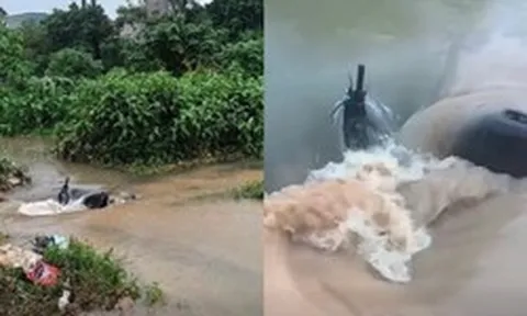 Danh tính nam sinh viên mất tích nghi bị nước cuốn khi đi qua đường ngập sâu