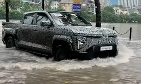VinFast chuẩn bị ra mắt xe bán tải điện đổ xăng, đi hơn 1.000 km