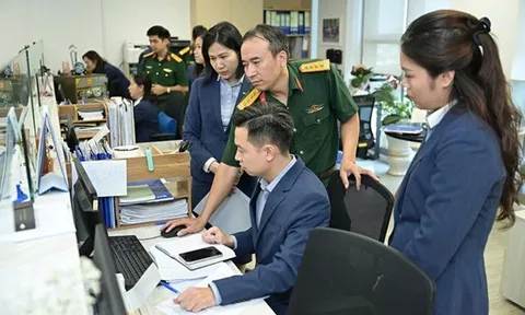 MB đón đoàn kiểm tra chuyên đề cải cách hành chính và chuyển đổi số của Bộ Quốc phòng