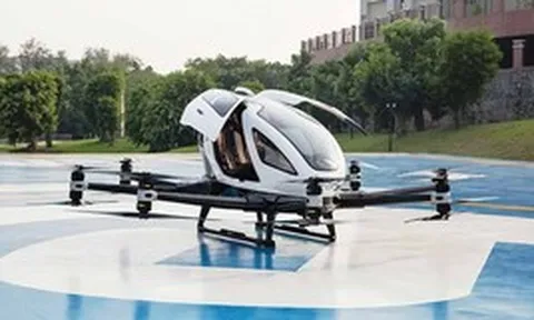 Hà Nội sắp thử nghiệm 'taxi bay' không người lái: 2 ghế ngồi, bay 30km cho 1 lần sạc, tốc độ tối đa 130 km/h