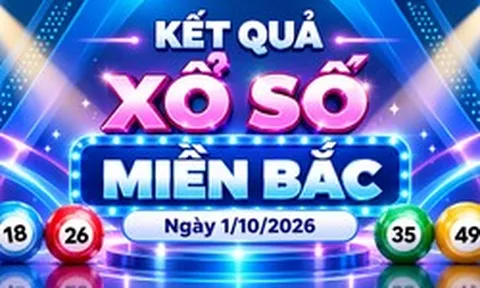 XSMB 1/10 - Kết quả xổ số miền Bắc ngày 1 tháng 10