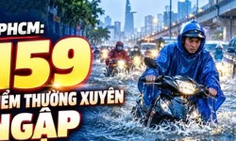 Nhận diện những điểm ngập thường xuyên ở TPHCM