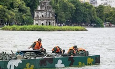 Mục sở thị trận địa pháo hoa Hà Nội trước giờ khai hỏa, đếm ngược đến khoảnh khắc bầu trời rực sáng vào đúng tối 10/10