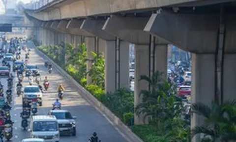Phủ xanh các công trình giao thông Thủ đô