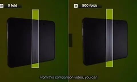 Gập 10.000 lần, iPhone Duo để lại "dấu tích" gì? Sự thật đằng sau bài kiểm tra khắc nghiệt nhất
