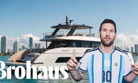 Du thuyền trăm tỷ của Messi