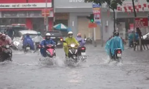 Bốn tỉnh, thành đón mưa lớn đỉnh điểm