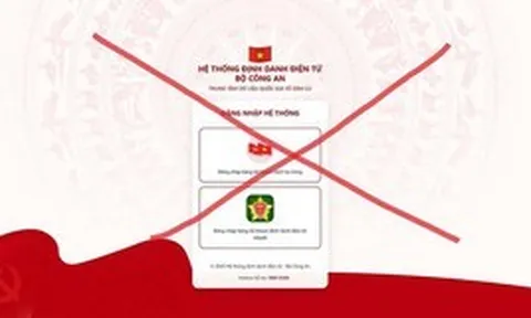 Cảnh báo website giả mạo hệ thống định danh điện tử VNeID nhằm đánh cắp dữ liệu