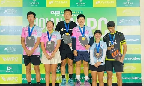CLB Pickleball D-Joy lập thành tích cao tại giải đấu Hoiana WPC Finals