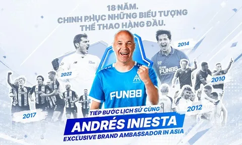 Andrés Iniesta và mối duyên trời định từ những “Số 8” huyền thoại