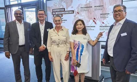 VietnamWood và NürnbergMesse thúc đẩy triển lãm công nghiệp chế biến gỗ thông qua việc công bố quan hệ hợp tác chiến lược