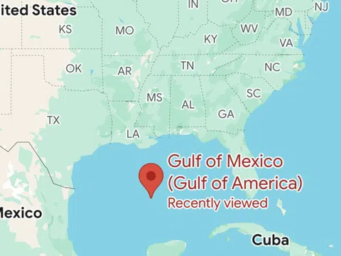 Google Maps đổi tên Vịnh Mexico thành Vịnh Mỹ với người dùng xứ cờ hoa