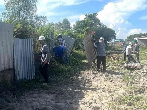 Đồng Nai đang tiến hành cưỡng chế thu hồi đất các hộ dân cuối cùng ở dự án cao tốc Biên Hòa-Vũng Tàu