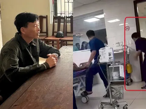 Chân dung người đàn ông đạp vào bụng điều dưỡng viên đang cấp cứu cho con mình ở Phú Thọ