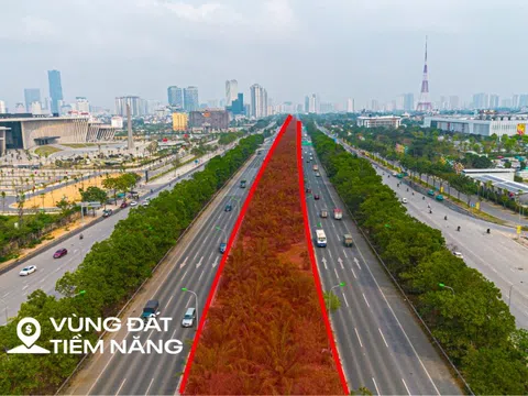 Khu vực sẽ xây dựng đường sắt đô thị 65.000 tỷ, dài gần 40 km, khởi công năm nay ở Hà Nội