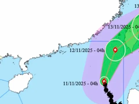 Bão Fung Wong mạnh cấp 12, giật cấp 15 đổi hướng, đổ bộ vào khu vực nào?