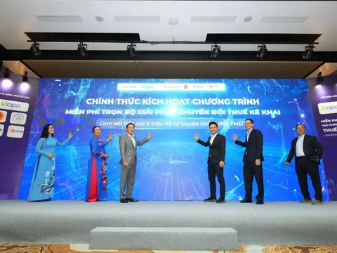 Doanh nghiệp tặng miễn phí bộ giải pháp thuế kê khai, tiếp sức 5 triệu hộ kinh doanh