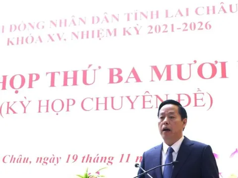 Ông Hà Quang Trung được bầu làm Chủ tịch UBND tỉnh Lai Châu