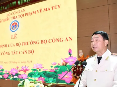 Cục Cảnh sát điều tra tội phạm về ma túy có tân Cục phó