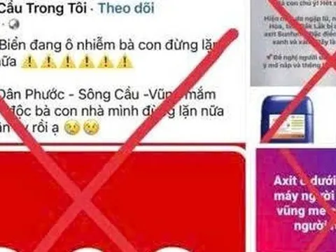 Công an bác tin đồn người lặn bắt tôm hùm tử vong do axit sunfuric trôi ra biển