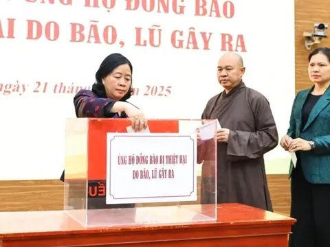 Quyên góp hơn 112 tỷ đồng ủng hộ đồng bào miền Trung, Tây Nguyên khắc phục hậu quả mưa lũ