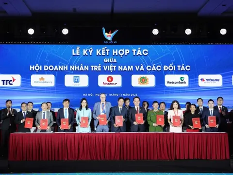Tập đoàn T&T Group ký hợp tác chiến lược với Hội Doanh nhân trẻ Việt Nam