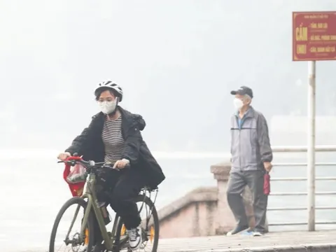 Hà Nội triển khai drone theo dõi, phun sương dập bụi giảm ô nhiễm không khí