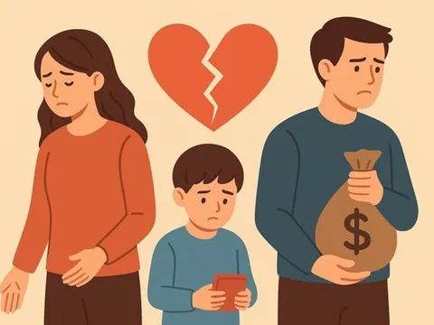 Từ 15/12, không cấp dưỡng cho con sau ly hôn có thể bị phạt đến 10 triệu đồng