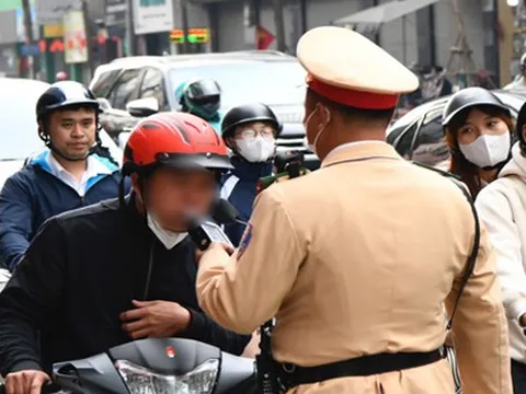 CSGT phát hiện hàng ngàn tài xế vi phạm nồng độ cồn chỉ trong một khung giờ tối 5-12