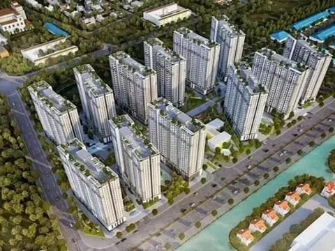 Cận cảnh khu đất xây 12 toà nhà ở xã hội ngay sát khu 'nhà giàu' Hà Nội