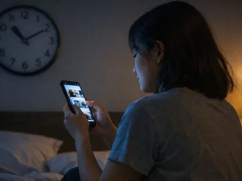 Vì sao chỉ định mở điện thoại xem 5 phút nhưng lại thành ra... hơn 30 phút?