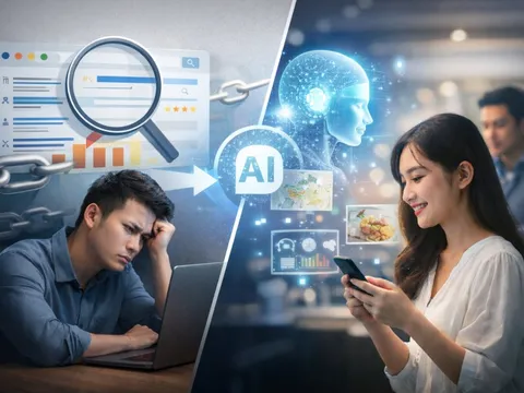 Không cần nhấp link nữa: SEO xoay xở ra sao khi AI chiếm trang tìm kiếm?