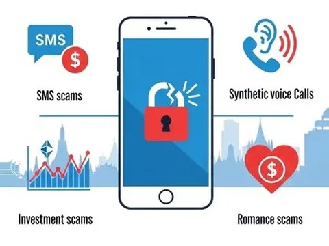 Thái Lan cảnh báo 4 xu hướng lừa đảo trực tuyến trong năm 2026 mà Việt Nam cũng đối mặt